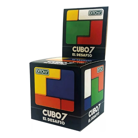 Cubo 7 El Desafio Cubo Para Armar Juego Ingenio Original Ed