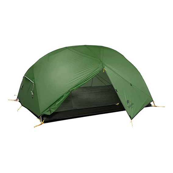 Carpa Camping Naturehike Mongar 2 Personas Ultraliviana Color Verde oscuro