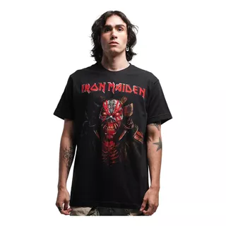 Camiseta Oficial Iron Maiden Senjutsu #1 Rock Activity