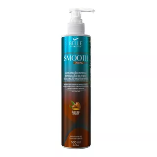 Shampoo Belle Cosmética Smooth Tanino Trat Pós Química 500ml