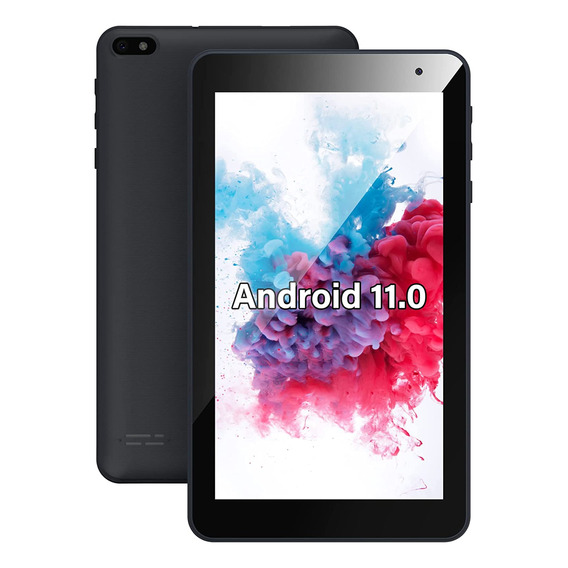 Tablet De 7  Android 11 Tab 32gb Negro Y 2gb De Memoria Ram