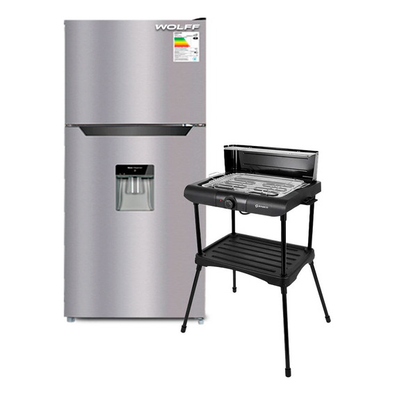 Refrigeradora Wrf350nf 345lt + Parrilla Bbq2000