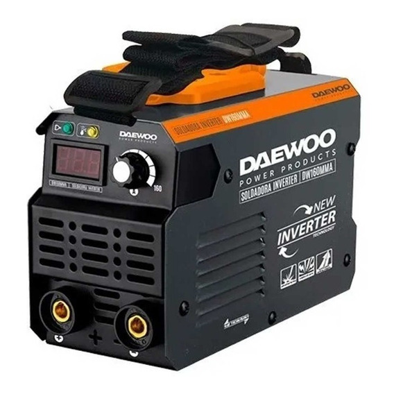 Soldadora Inverter 200 Amp Daewoo Industrial Display Digital