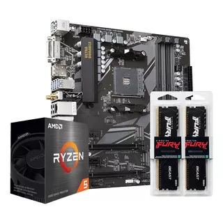 Kit Actualización Gigabyte Gaming Ryzen 5 5600g +b550m +32gb