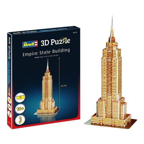 Puzle 3D Puzle Empire State Building Revell 00119