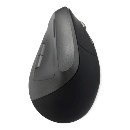 Mouse Inalambrico Vertical Recargable Bluetooth Jyr 1600dpi Color Plateado