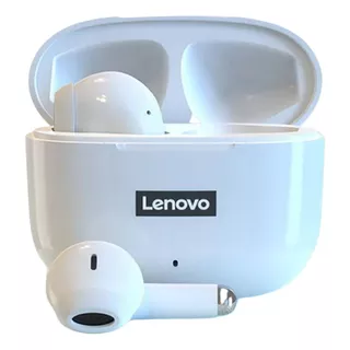 Fones De Ouvido Bluetooth Sem Fio Lenovo Thinkplus Lp40 Pro White In Ear