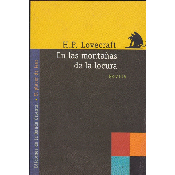 En Las Montañas De La Locura. Lovecraft.