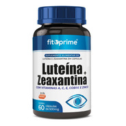 Luteína 20mg + Zeaxantina 3mg Vitaminas A C E Zinco 60cps