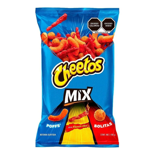 2 Pack Frituras Mix Cheetos Sabritas 190