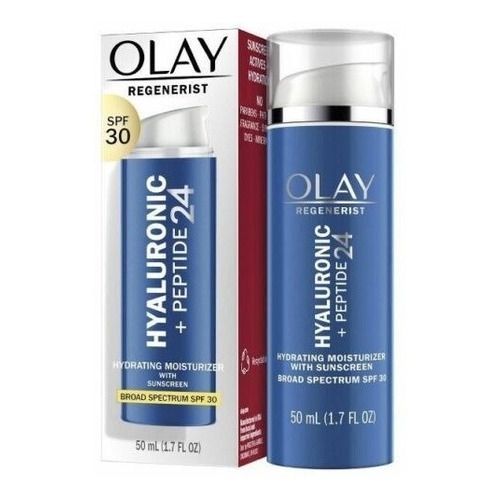 Olay, Regenerist Hialurónica, Hidratante Facial Fps 30 Tipo De Piel Todo Tipo De Piel