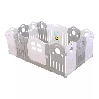 Corral Bebe Musical 12+2 Gris 160x160 Cms