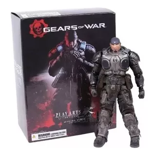 Figura Marcus Fenix Gears Of War Bootleg Play Arts 27cm