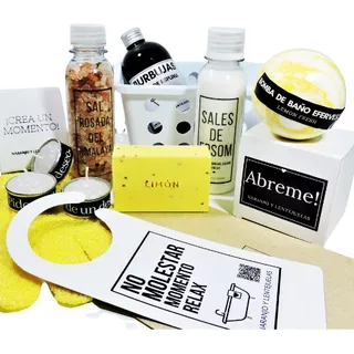 Kit Completo,productos Spa,relax Aroma Unisex Regalo Orig  