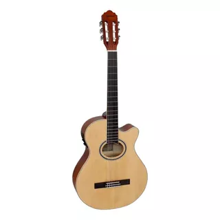 Violão Clássico Giannini Performance Gnf-1d Ceq Para Destros Natural Satin