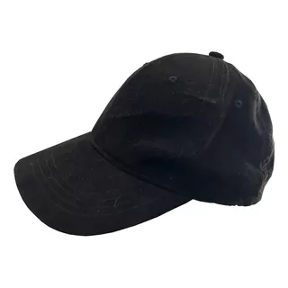 Gorra Negra Con Visera Importada Reforzada Y Regulable T U