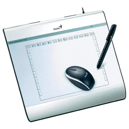 Tableta Digitalizadora Genius Mousepen I608x Dibujo Diseño
