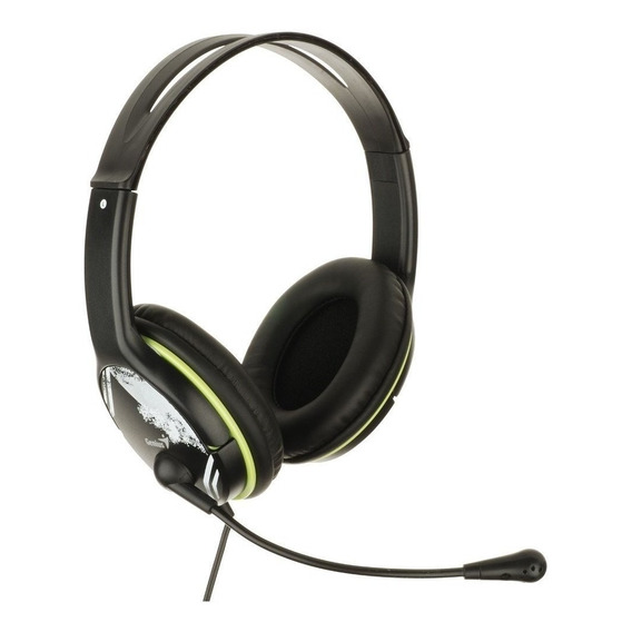 Auricular Headset Gamer Genius Con Micrófono Hs-400a Verde