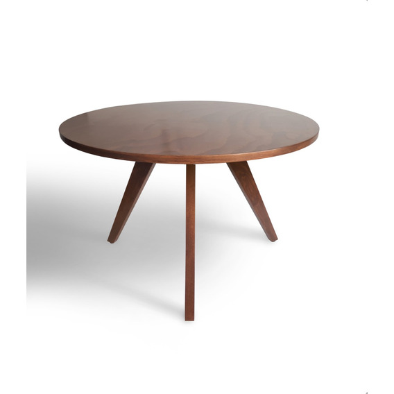 Mesa De Centro Minimalista Nordico Vintage Madera Nogal