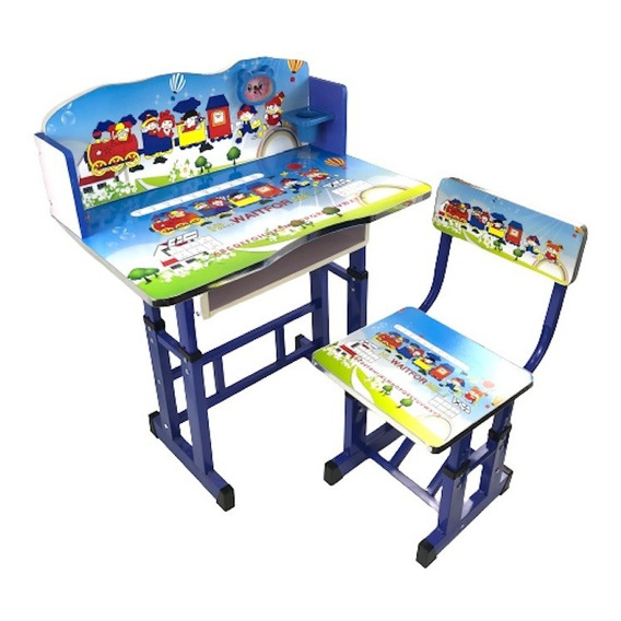 Mesa Y Silla Estudio Infantil Ajustable Niño Escritorio 0157