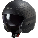 Casco Abierto Ls2 599 Spitfire Flier Cafe Racer Motodelta