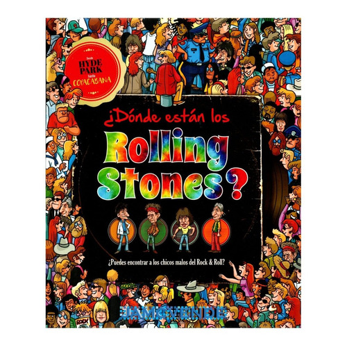 Libro Busca Y Encuentra Rolling Stones Mick Jagger Rock
