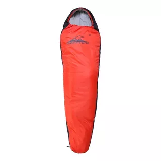 Bolsa Dormir Montagne Campamento Tenorio Pro Termica 0° Color Rojo C/cierre Izquierda