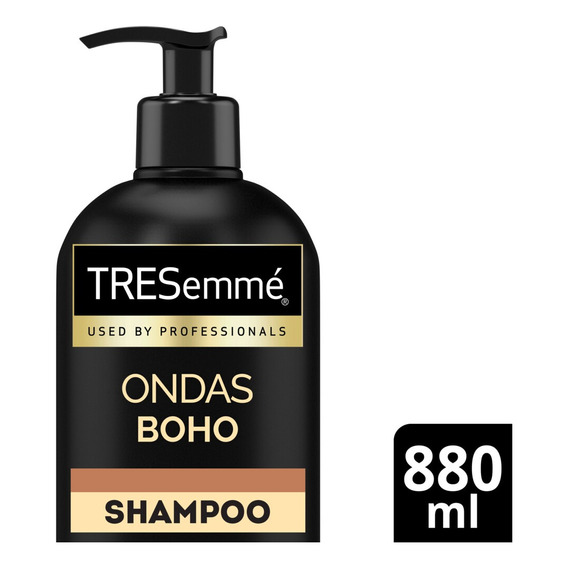 Shampoo Tresemmé Ondas Boho 880 Ml