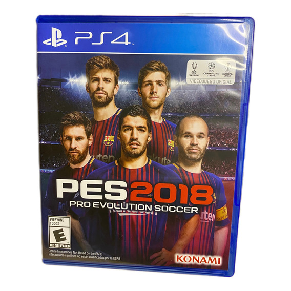 Pes 2018 Ps4 Nuevo Físico