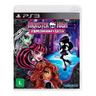 Jogo Midia Fisica Monster High O Fantasma Da Escola Ps3