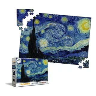 Rompecabezas 1000 Piezas Starry Night / Noche Estrellada