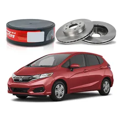  Disco Freio Dianteiro Trw Fit 1.5 2015 A 2017
