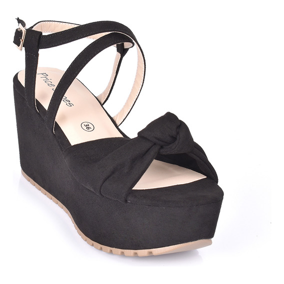 Price Shoes Plataformas Mujeres 882leidynegro