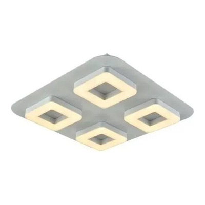 Plafon Led Naples 4 Luces Deco Moderno Dimerizable 36w 