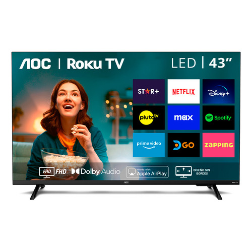 Aoc Roku Tv Led 43 Fhd Smart TV