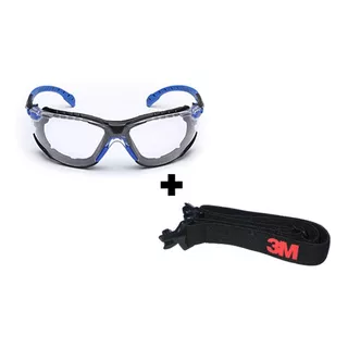 Monogafas 3m  Solus 1000 Scotchgard S1201sgaf-kt Lente Lente Claro