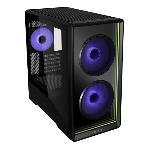 LIAN LI Vector V150 INF ファンセット Gabinete Gamer Lian Li Vector V150 Inf C/fan V150infx Preto