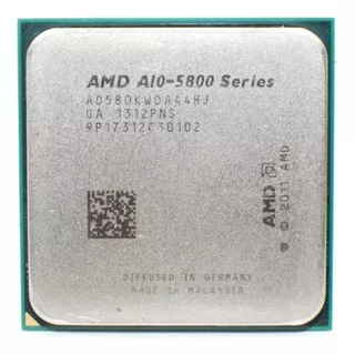 Procesador Gamer Amd A10-series A10-5800k Ad580kwoa44hj De 4 Núcleos Y  3.8ghz De Frecuencia Con Gráfica Integrada