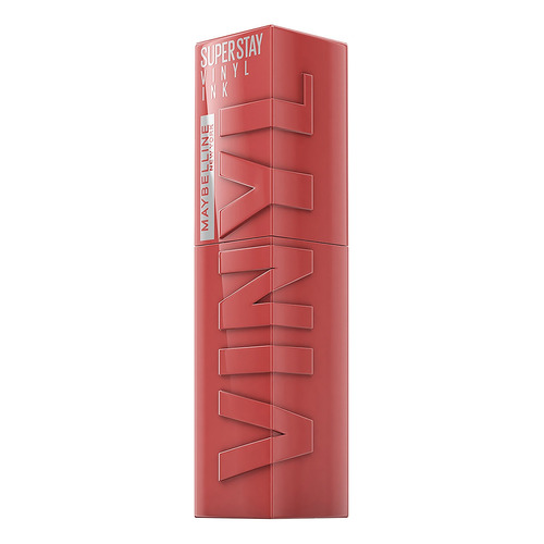 Labial Maybelline Superstay Vinyl Nudes color peachy 15 vinilo