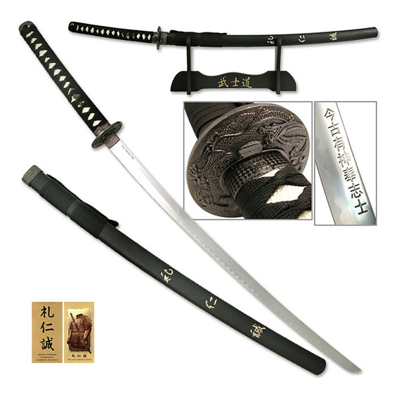 Katana Ultimo Samurai Original Envio Y Base Gratis 100% Fiel