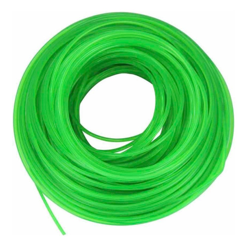 Hilo Para Orilladora 2,0mm X 30m Bauker Color Verde