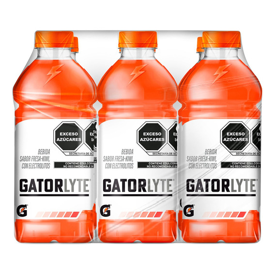 Gatorlyte Fresa-kiwi 591ml Pack x 6