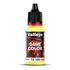 Pintura Acrilicos Vallejo Para Modelismo Game Color 18 Ml Color 72109 Amarillo Tóxico