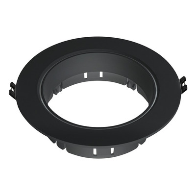 Spot De Embutir Jen1n Negro Apto Led Ar111 Deco Moderno Lk Negro