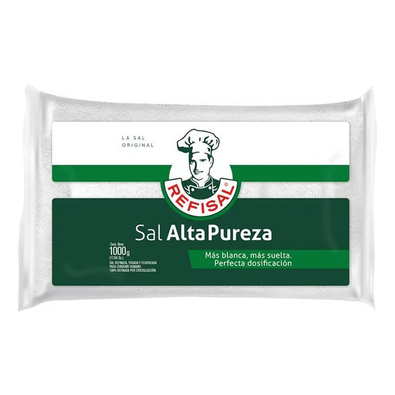 Sal Refisal Alta Pureza X 1 Kg - g a $3