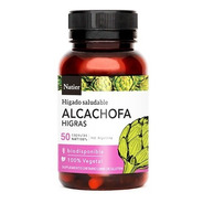 Alcachofa Disminuye Colesterol Hígado Graso X50 Caps Natier Sabor Alcachofa