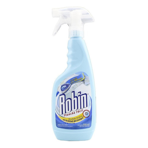 Apresto Ropa Plancha Facil Con Silicona Gatillo Robin 500ml