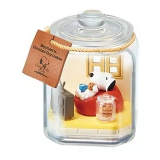Snoopy & Friends Terrarium Happiness Is Chocolate Chips