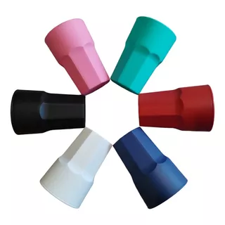 Vaso Plastico Facetado 450 Cc Pack X12 Colores Resistente 