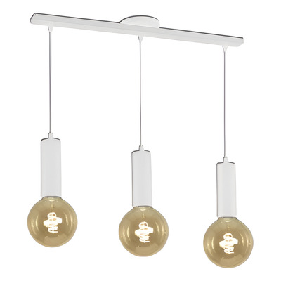 Lampara Colgante Techo 3 Luces Linea Benja Industrial Cival
